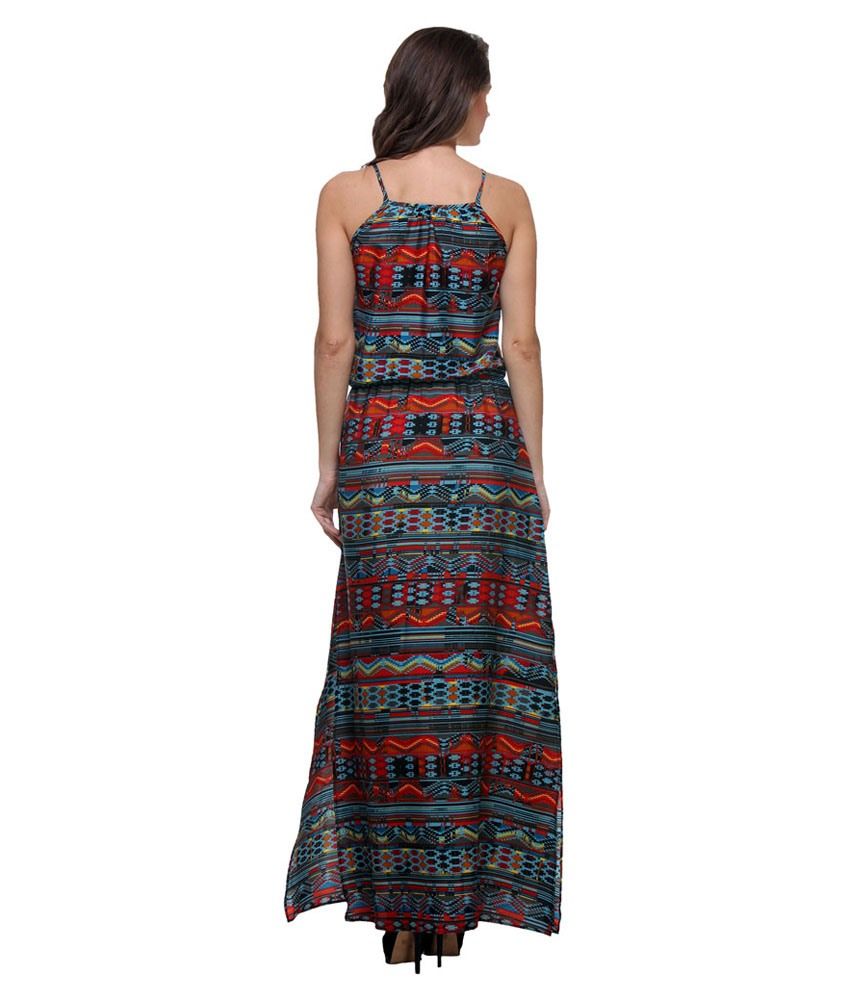 polyester maxi