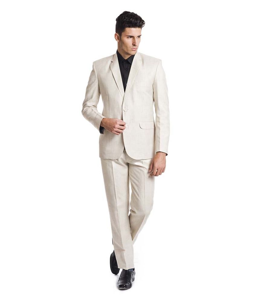 fancy white suit