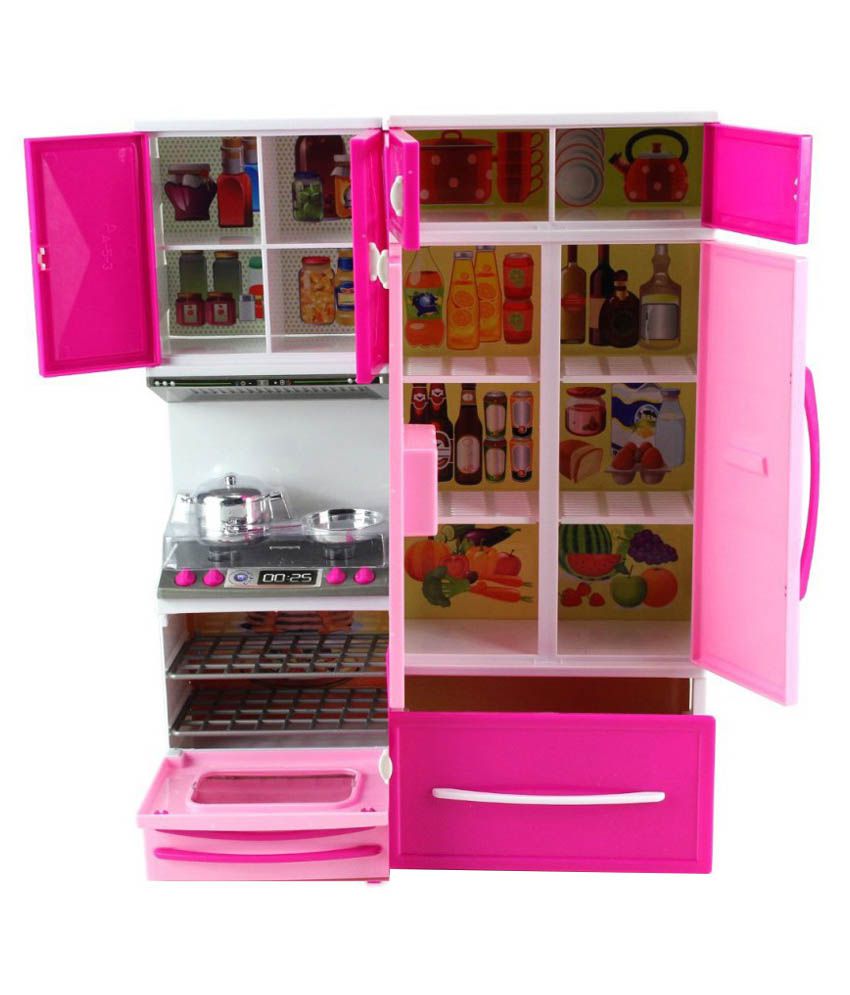 Surya Pink Barbie  Kitchen  Set  Buy Surya Pink Barbie  