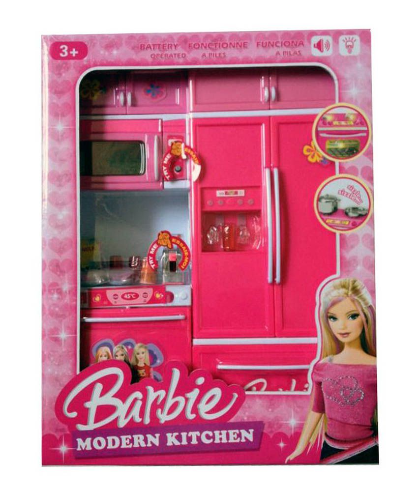 Surya Pink Barbie  Kitchen  Set  Buy Surya Pink Barbie  