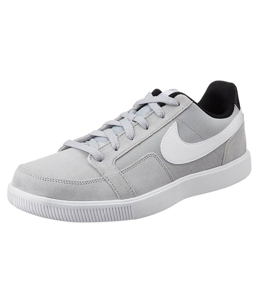 nike grey casual shoes