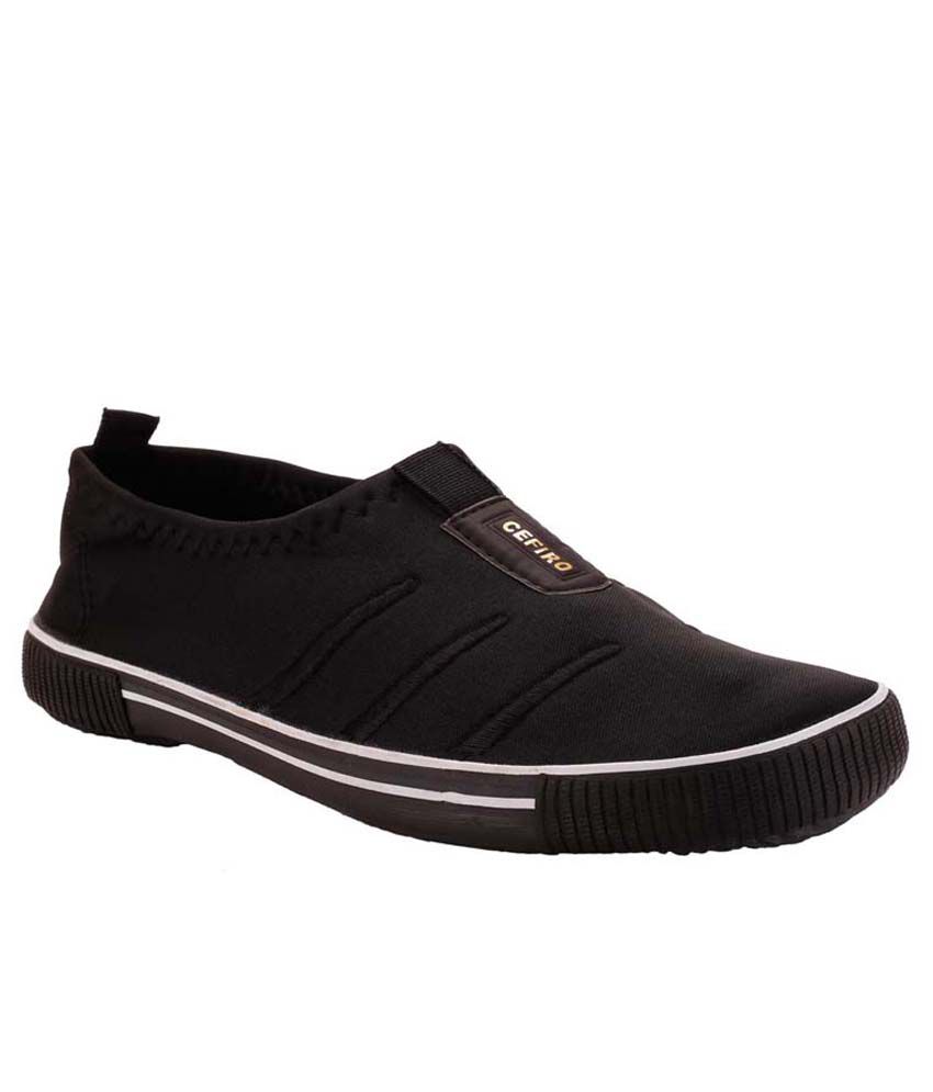 Buy Cefiro Casual Shoes 555 Black 