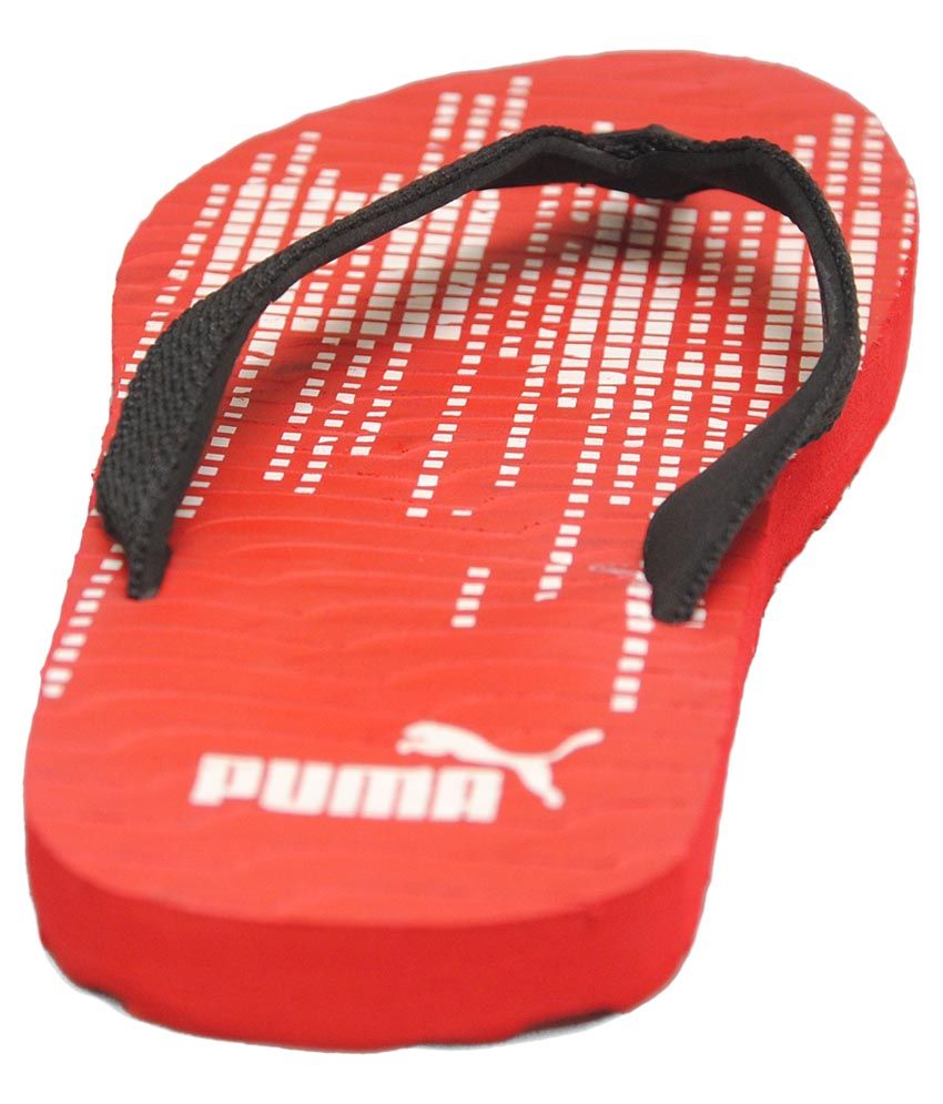 Puma Red Flip Flops Price in India- Buy Puma Red Flip Flops Online at Snapdeal