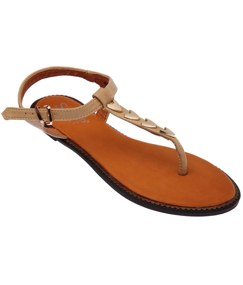 Stop Comfortable Beige Sandals Price in India- Buy Stop Comfortable ...