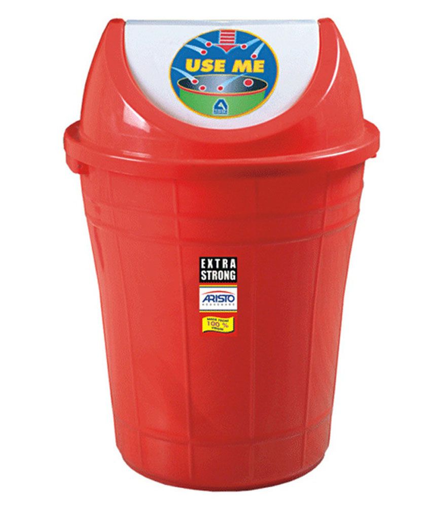 Aristo Red Plastic Waste Bin SDL028788288 1 105fc 