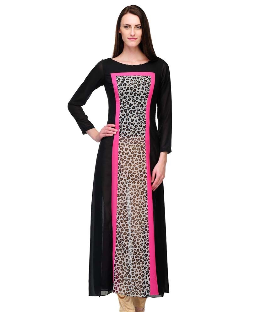 pure georgette kurtis