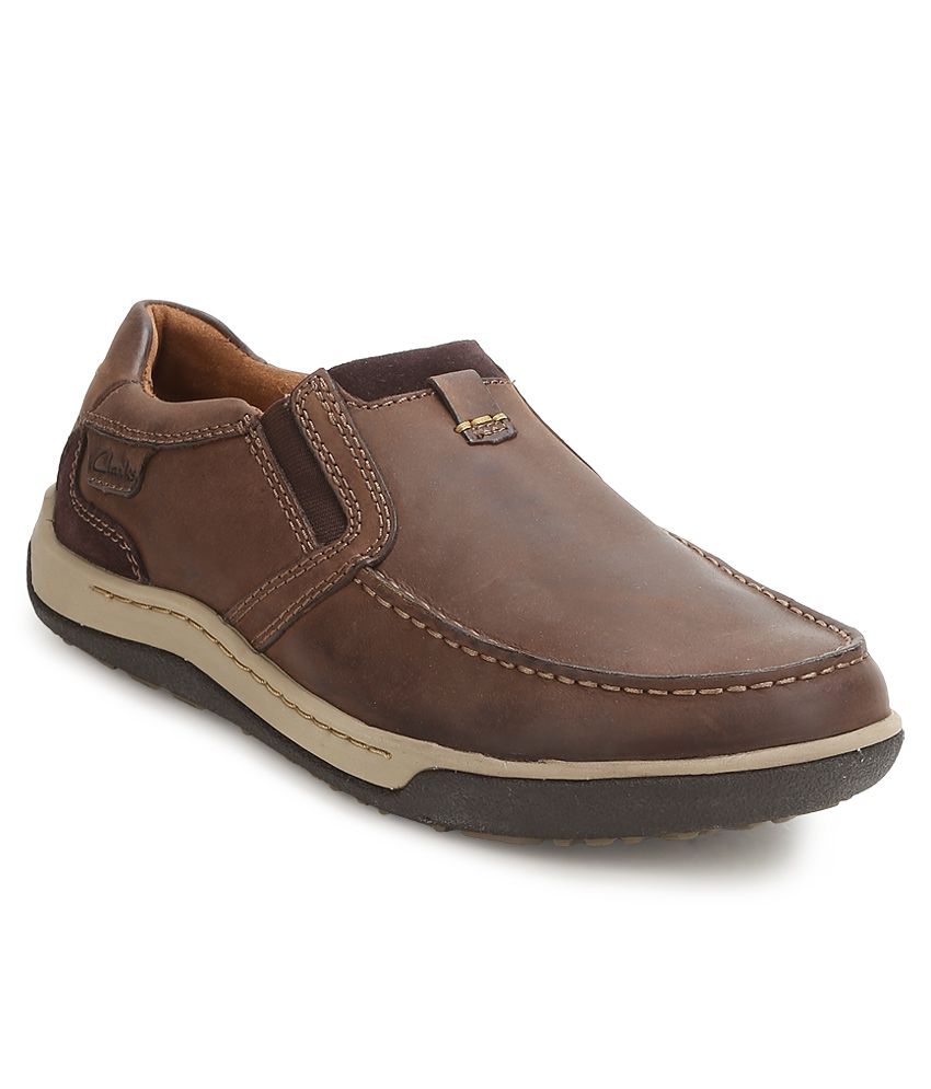 Clarks Reeder Step Brown Casual Shoes 