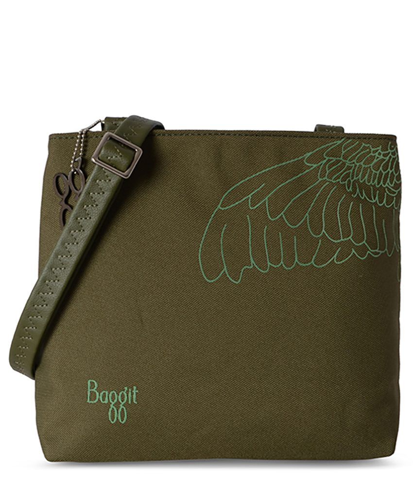 green sling bags