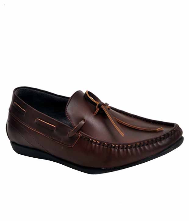 Mochi G Brown Loafers - Buy Mochi G 