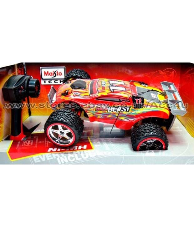 Maisto Red & Blue Rock Crawler Radio Control Car Buy Maisto Red & Blue Rock Crawler Radio