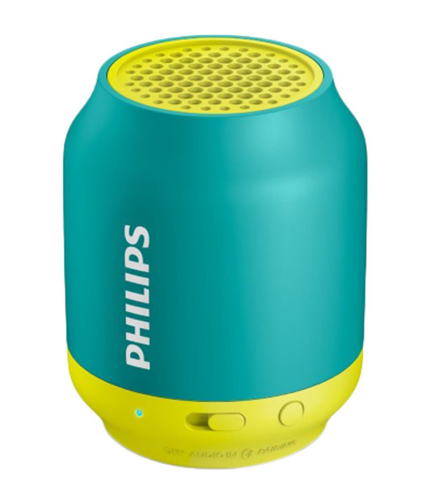 Philips BT50A/00 Wireless Portable Speaker - Green & Yellow