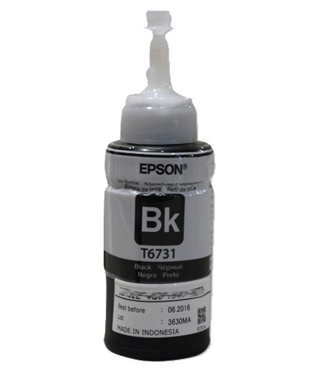     			Epson T6731 Black Ink Container (70ml) for Epson L800 Printers