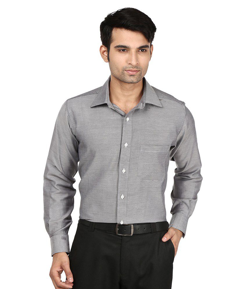 Raymond Grey Formal Shirts - Buy Raymond Grey Formal Shirts Online at ...