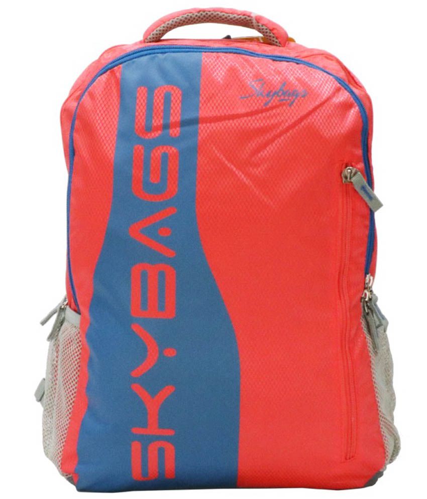Skybags Red Backpack - Buy Skybags Red Backpack Online at Best Prices ...