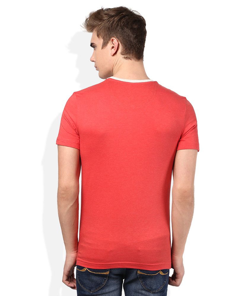 United Colors Of Benetton Red Round Neck T shirt - Buy United Colors Of ...