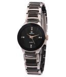 IIK Collection Black Dial Round Analog Watch