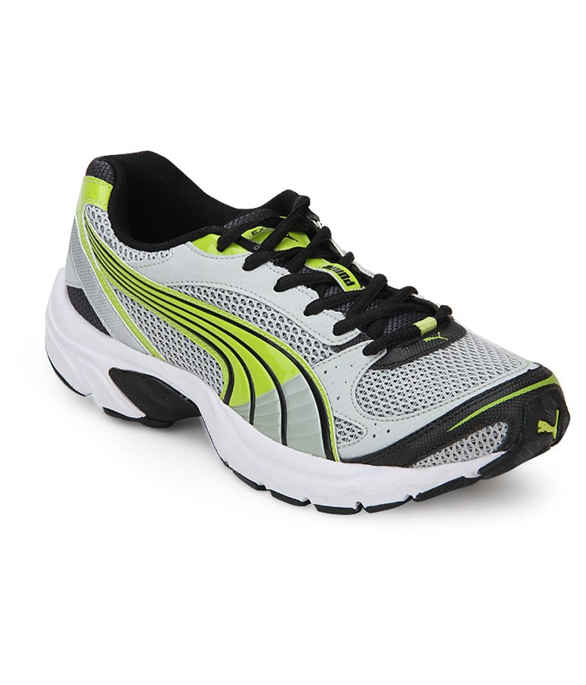 Puma Grey Running Sport Shoes - Buy Puma Grey Running Sport Shoes ...