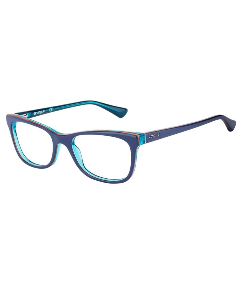 Vogue Blue Cateye Frame Eyeglasses - Buy Vogue Blue Cateye Frame ...