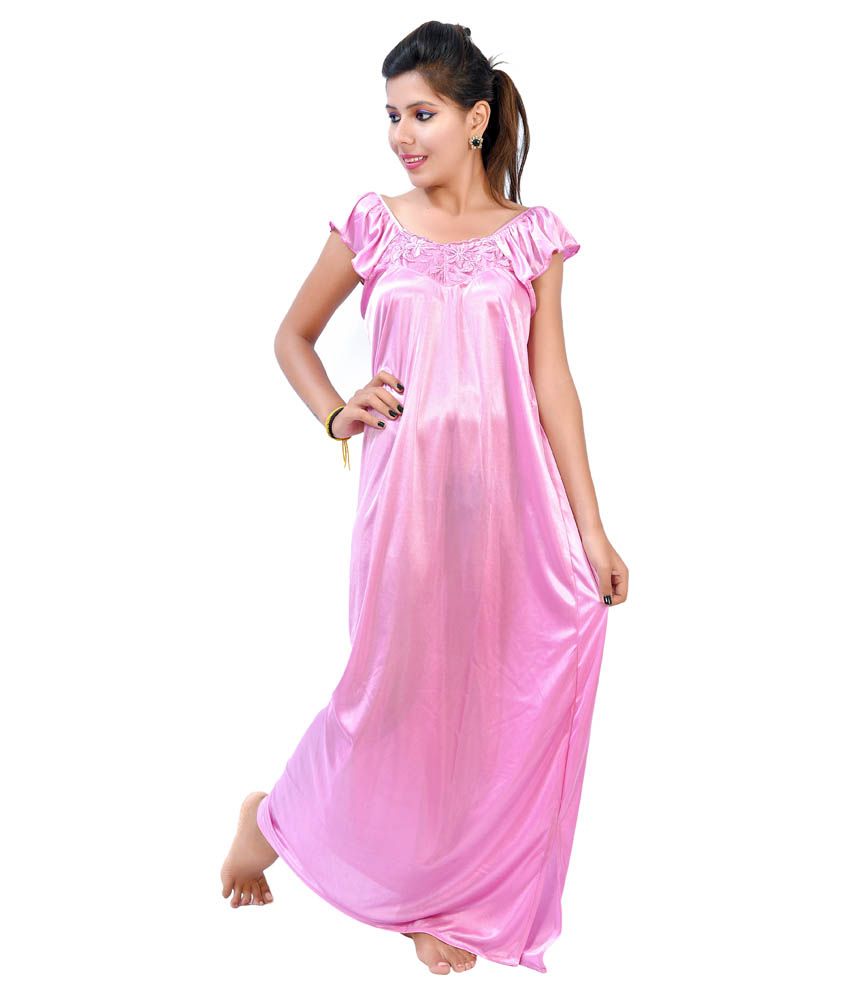 satin nighty gown