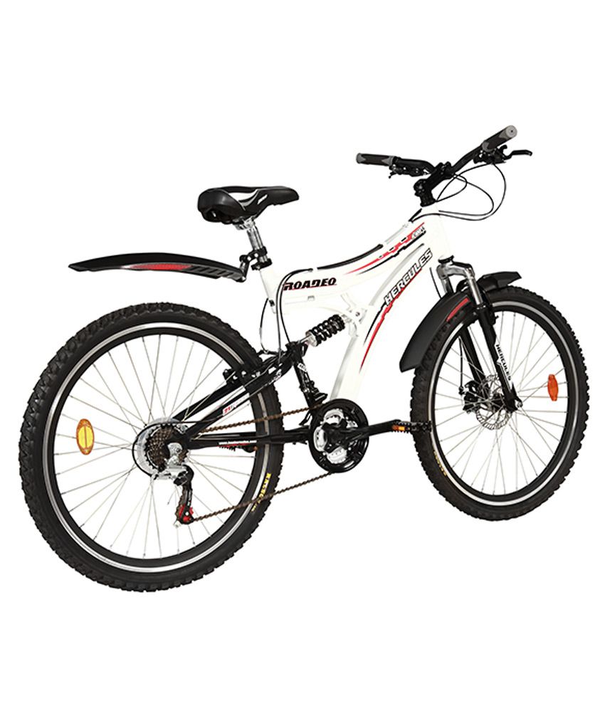 Hercules White Bicycle SDL712279389 2 1f6d4 