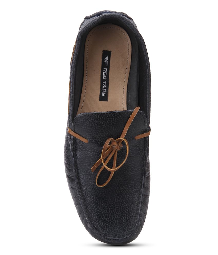 red tape navy blue shoes