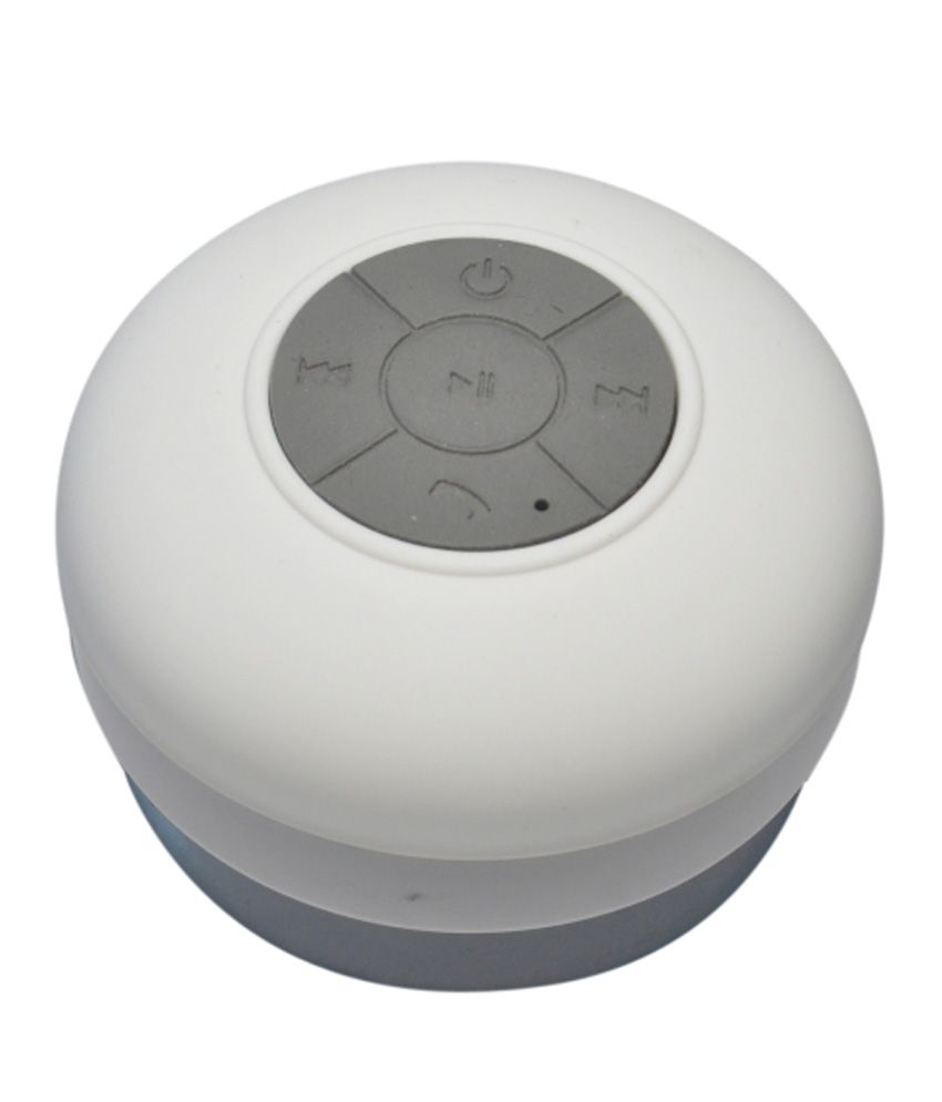 Dharma Bts 06 Waterproof Bluetooth Shower Speaker White Buy Dharma Bts 06 Waterproof Bluetooth Shower Speaker White Online At Best Prices In India On Snapdeal