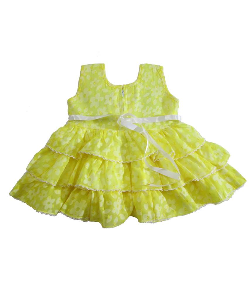 yellow frocks for babies