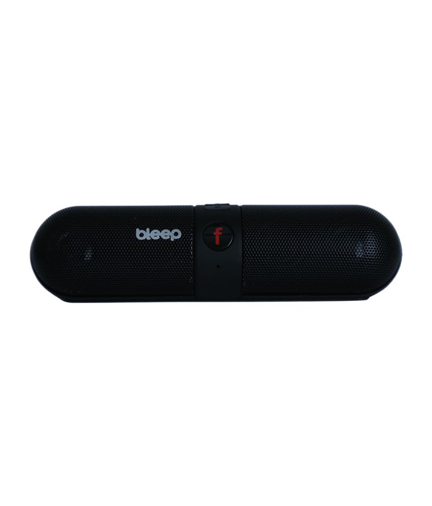 Bleep Bluetooth Speaker with FM Antenna Black Buy Bleep Bluetooth