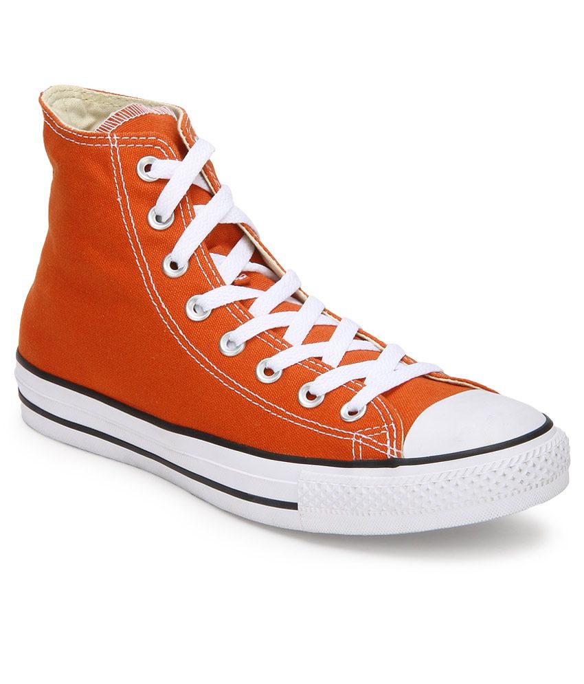 Converse Orange Sneaker Shoes available at SnapDeal for Rs.2080