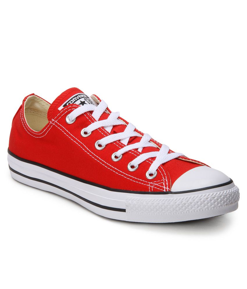 converse red shoes men