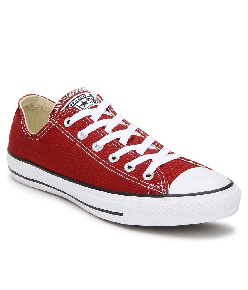 Converse Red Sneaker Shoes - Buy Converse Red Sneaker Shoes Online at ...