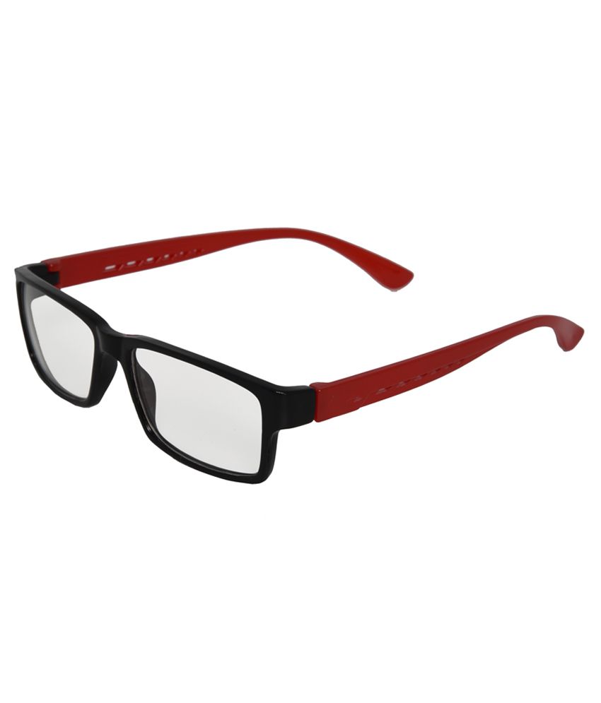 Mall4all Black And Red Men S Eyeglasses Buy Mall4all Black And Red