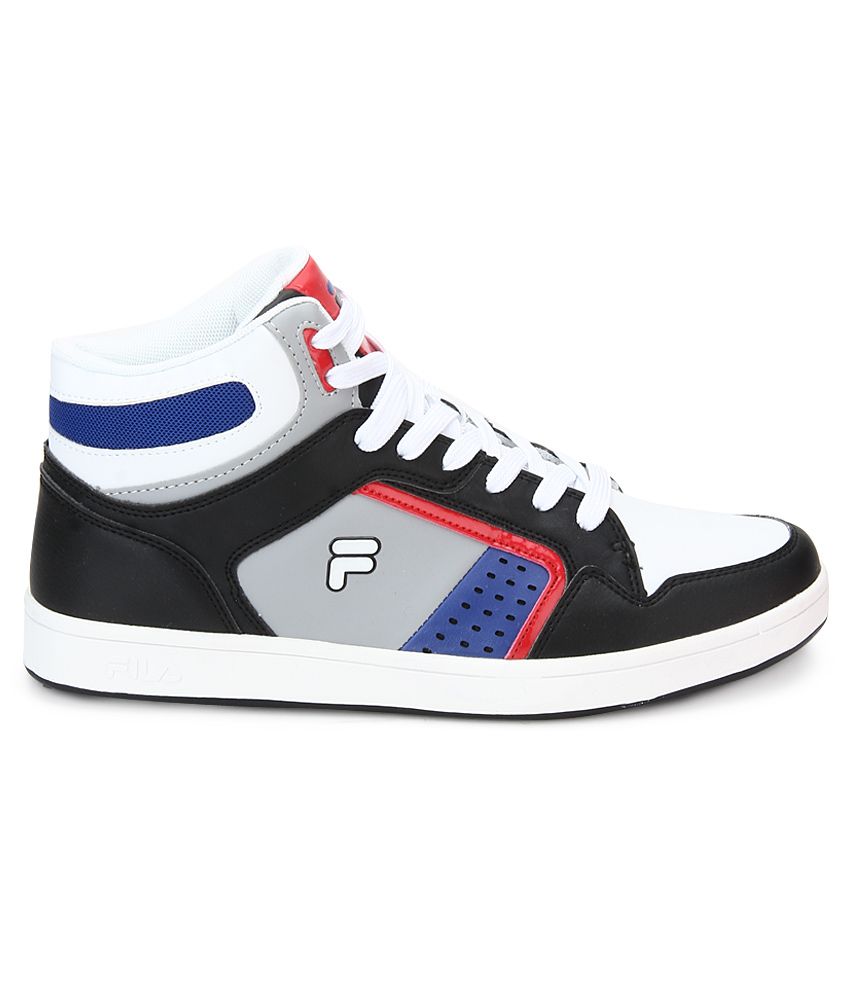 fila panelled slip on shoes