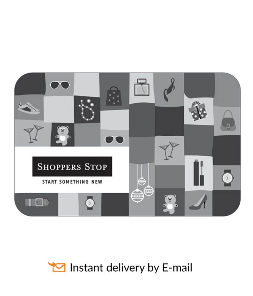 Shoppers Stop E-Gift Card (Instant Delivery) - Buy Online ...