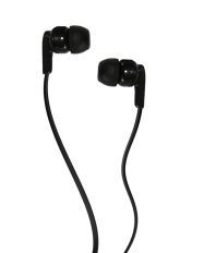 Paracops Earphone In Ear Wired Earphones Without Mic Black