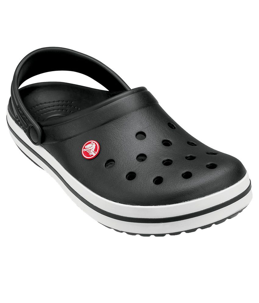 Crocs Relaxed Fit Crocband Black Clog - Buy Crocs Relaxed Fit Crocband Black Clog Online at Best 