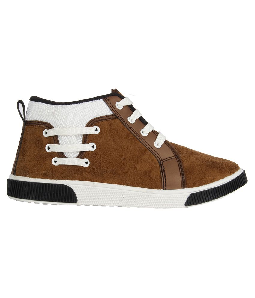 Bersache Brown Sneaker Shoes - Buy Bersache Brown Sneaker Shoes Online ...