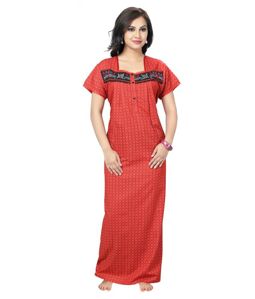 full sleeve cotton nighty online india