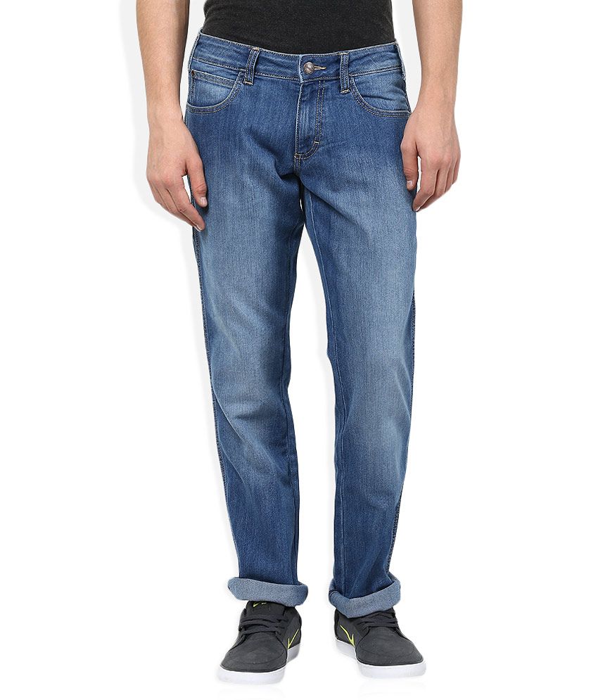 ... Wrangler Blue Slim Fit Jeans Online at Best Prices in India on