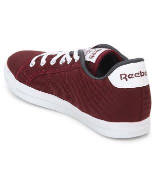 reebok maroon casual shoes