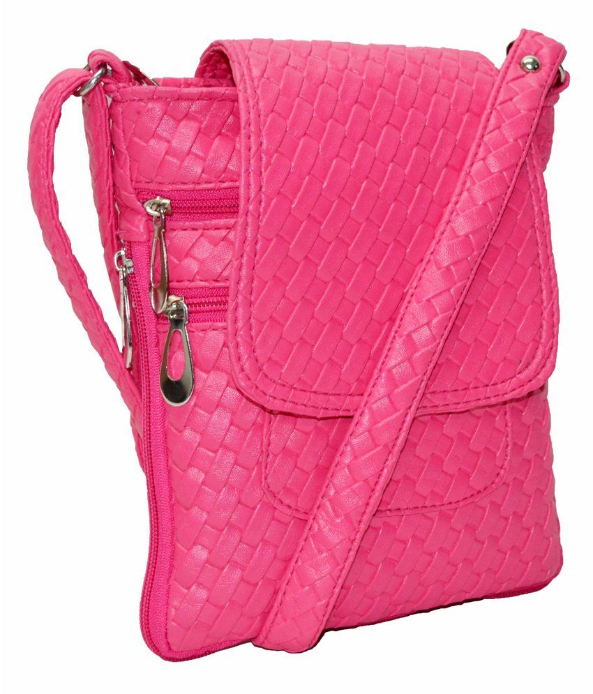 sling bag pink