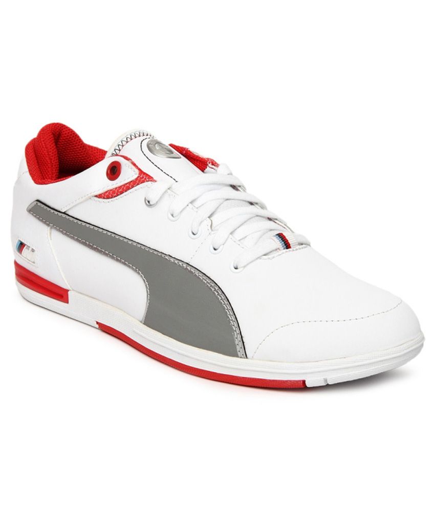 Puma White Casual Shoes - Buy Puma White Casual Shoes Online at Best ...