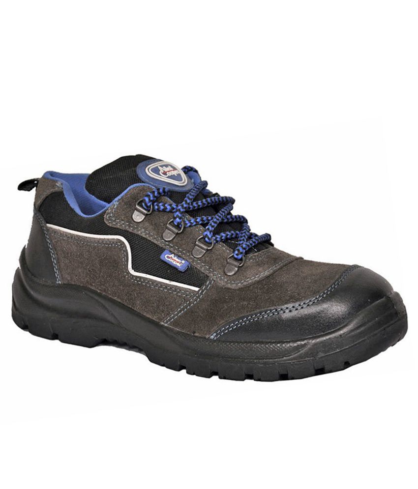 Buy Allen Cooper Grey Safety Shoes Online at Low Price in India - Snapdeal