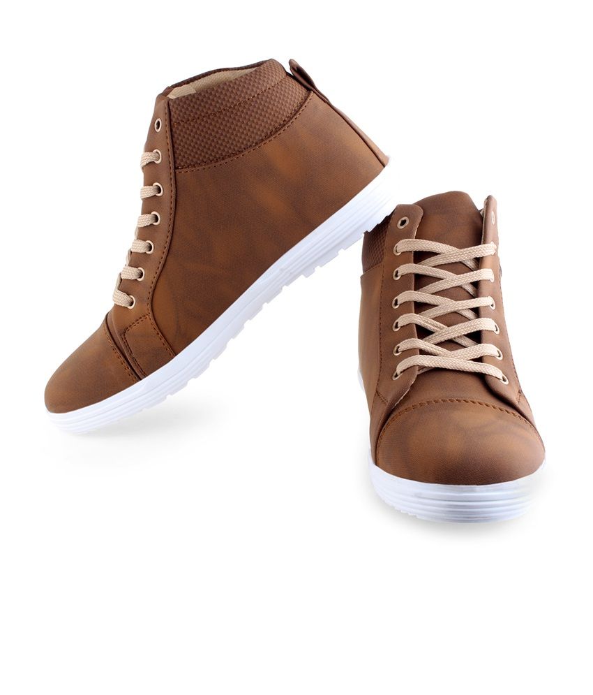 Ts4U Tan Casual Shoes - Buy Ts4U Tan Casual Shoes Online at Best Prices ...