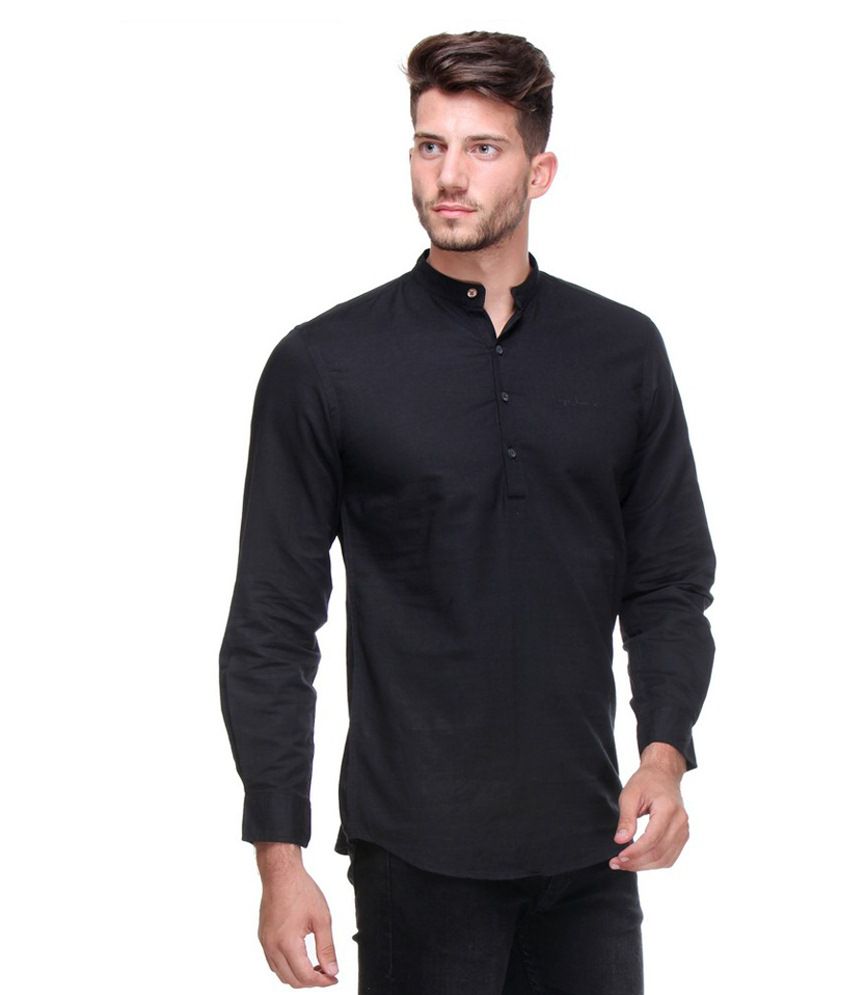 Twills Black Casual Shirt - Buy Twills Black Casual Shirt Online at ...