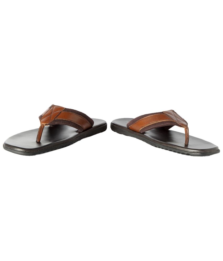 Allen Solly Brown Casual Slippers Price in India- Buy Allen Solly Brown  Casual Slippers Online at Snapdeal