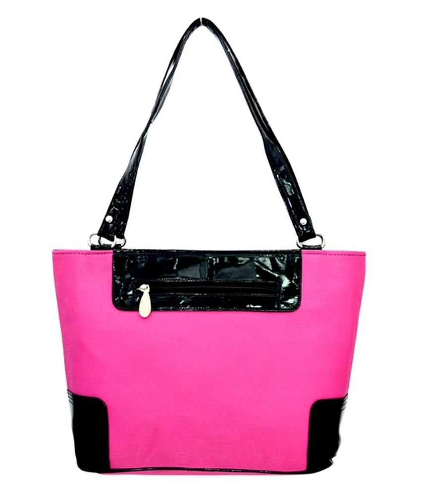 Lady Queen Pink Shoulder Bag With Clutch Buy Lady Queen Pink Shoulder