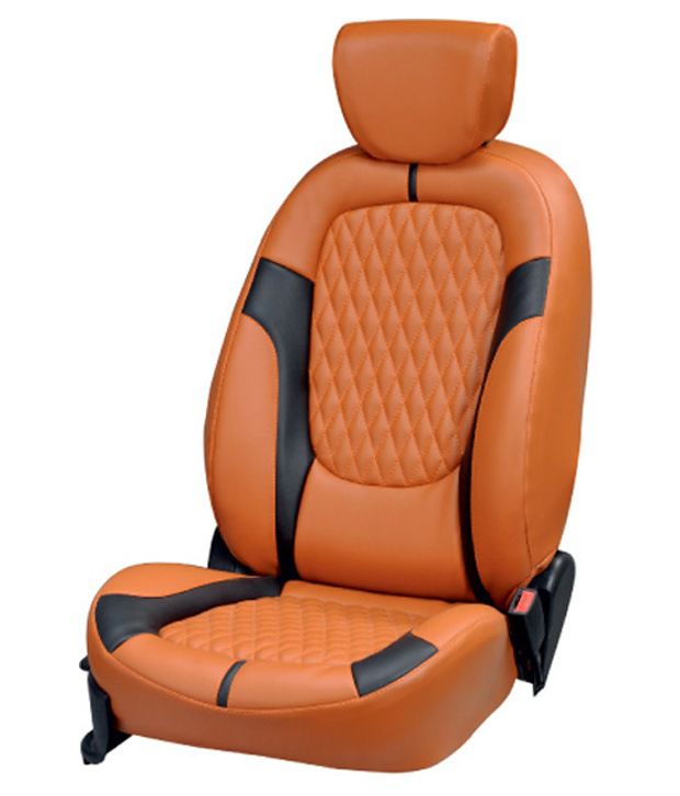 Vegas Pu Leather Seat Cover For Chevrolet Tavera Brown