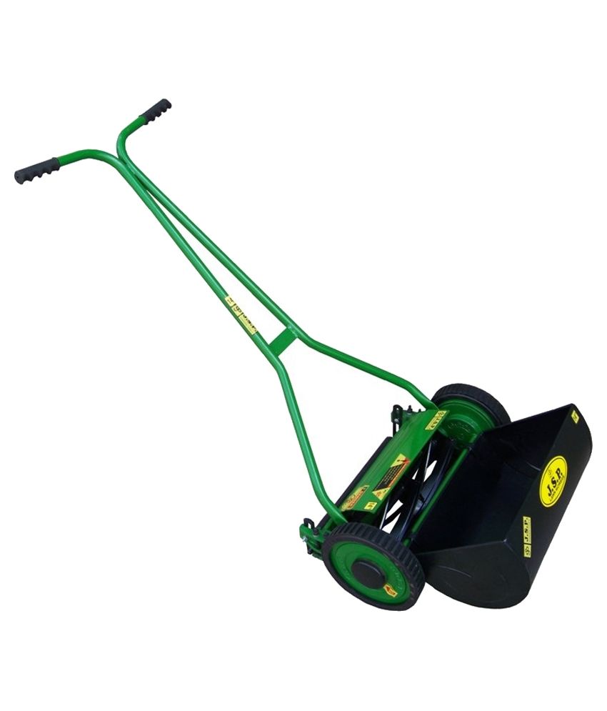 J.S.P Garden Equipments 0051C16 Green and Black Lawn Mower Buy J.S.P