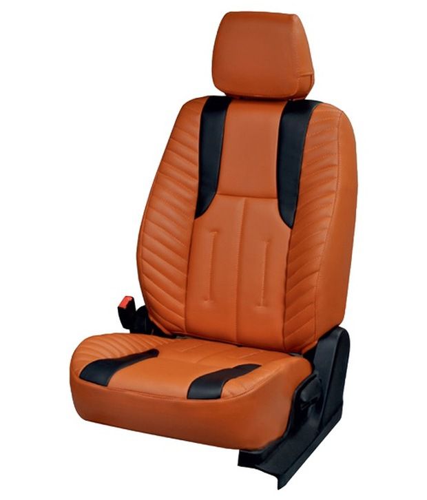 Vegas Brown Pu Leather Seat Cover For Hyundai Elite I20 At Low In India On Snapdeal - Hyundai Elite I20 Leather Seat Covers